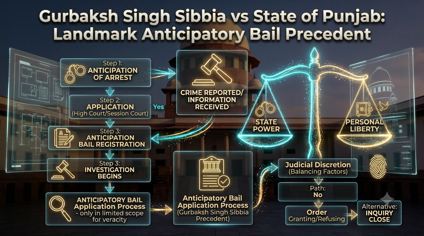 Dark Truths of Personal Liberty: Gurbaksh Singh Sibbia Landmark Analysis