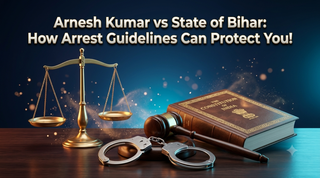 Arnesh Kumar vs State of Bihar Supreme Court judgment on arbitrary arrest