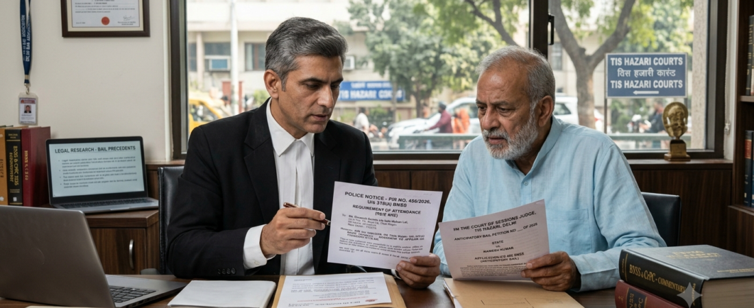 Should I apply for Anticipatory Bail after receiving Police Notice