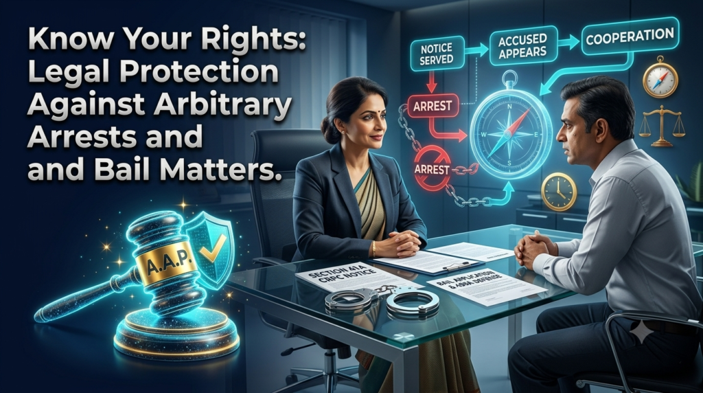 Legal consultation for Section 41A notice and Section 498A defense