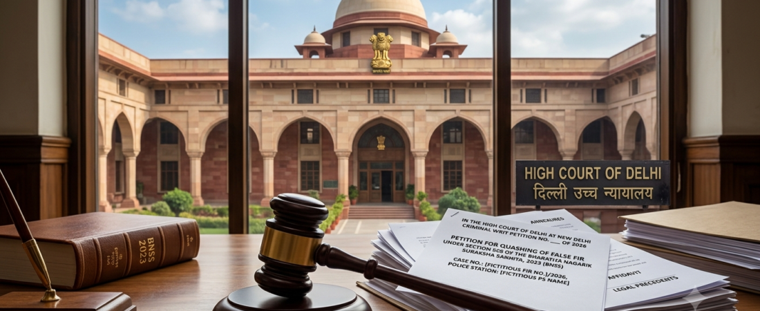 Quashing False FIR and Police Notice under Section 482 CrPC / 528 BNSS