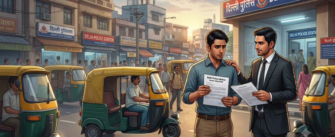 What to Do If Delhi Police Sends a Notice to Appear at a Police Station