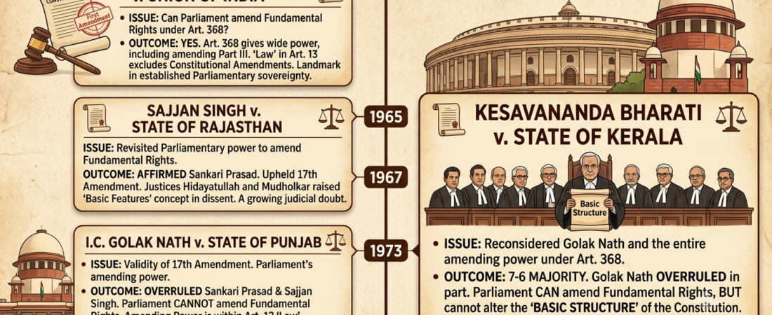 I.C. Golaknath v. State of Punjab : The Shocking Judicial Verdict That Forever Defended Indian Freedom