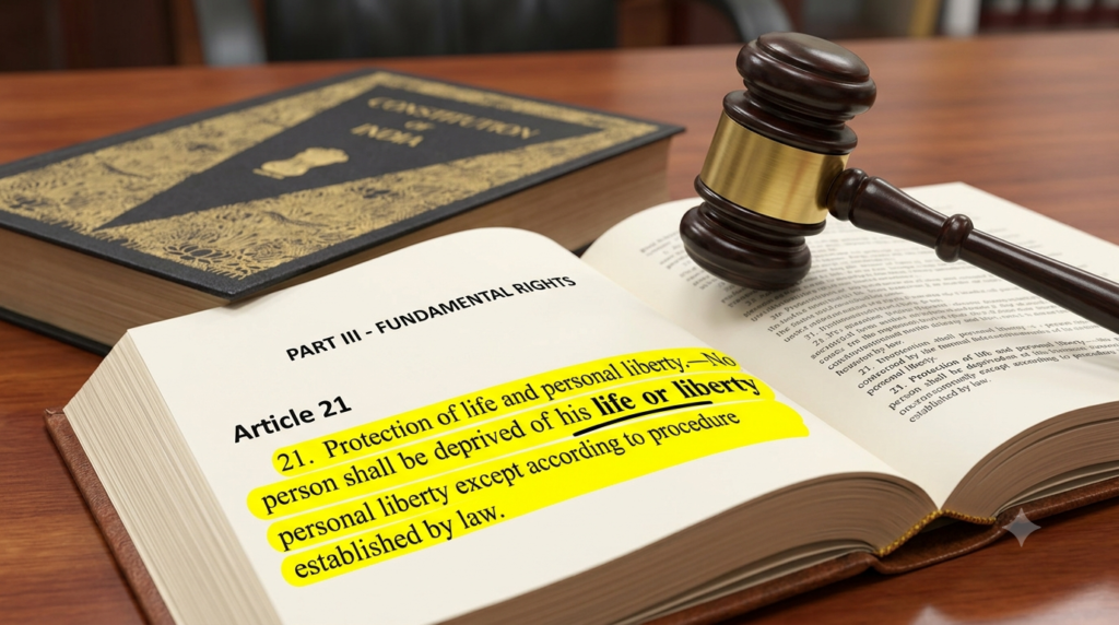 Article 21 Personal Liberty Protection Post ADM Jabalpur Overruling