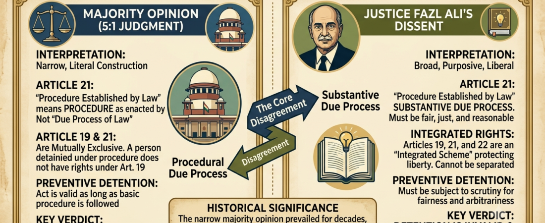 A.K. Gopalan v. State of Madras: Landmark Judgment Analysis
