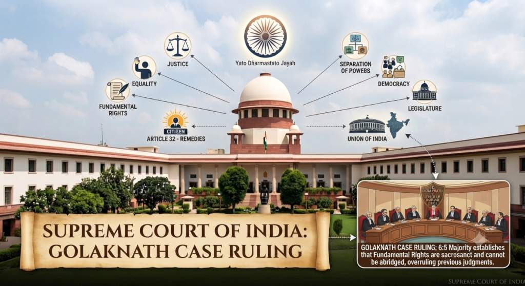 Supreme Court of India ruling on I.C. Golaknath v. State of Punjab
