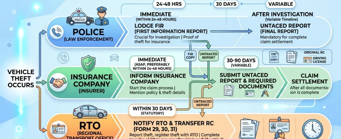 How to File an FIR for Vehicle Theft and Claim Insurance